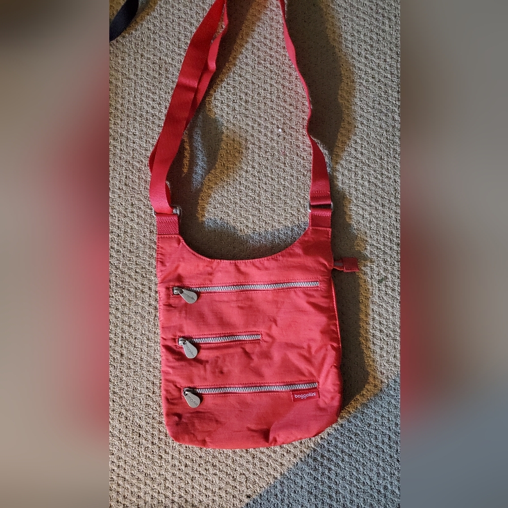 Baggallini Red Crossbody Bag